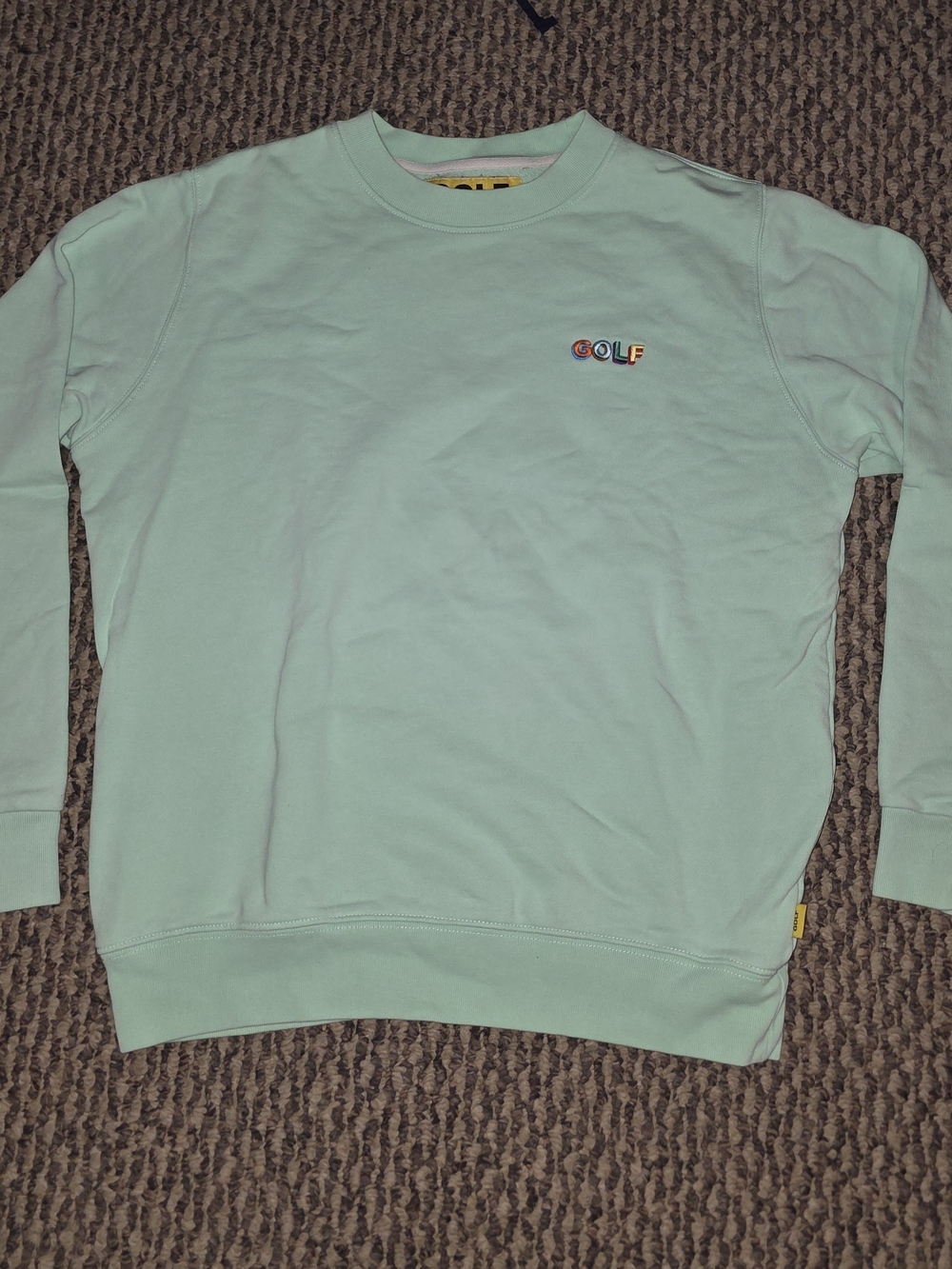 Golf Wang Men’s Mint Green Crewneck Sweatshirt
